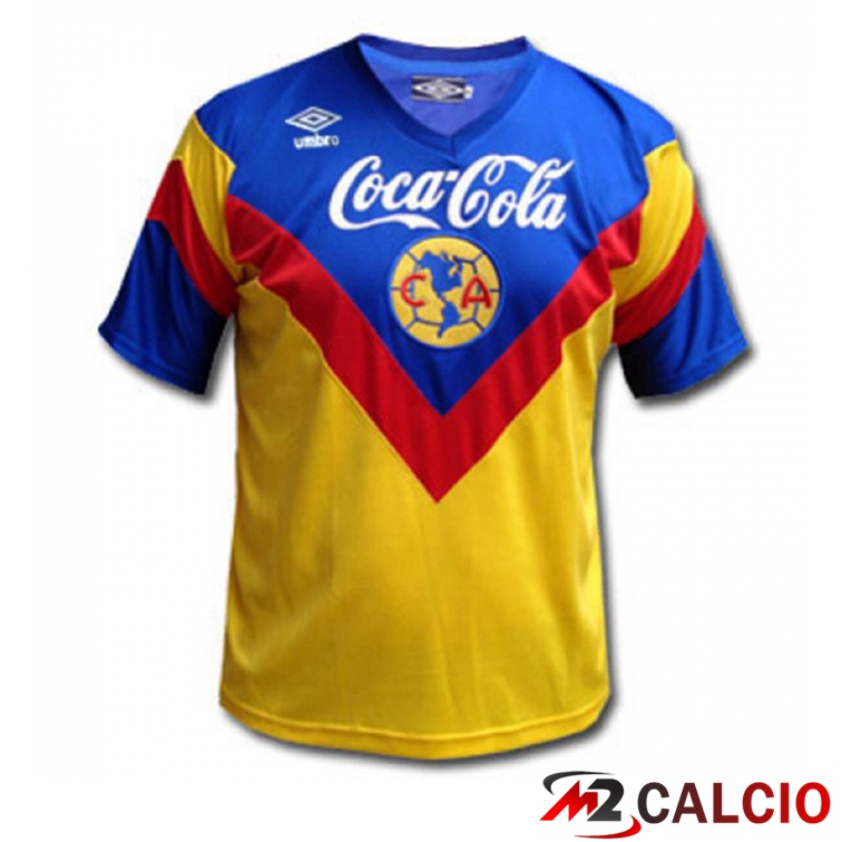 Maglie Calcio Club America Retro Prima Giallo 1993-1994