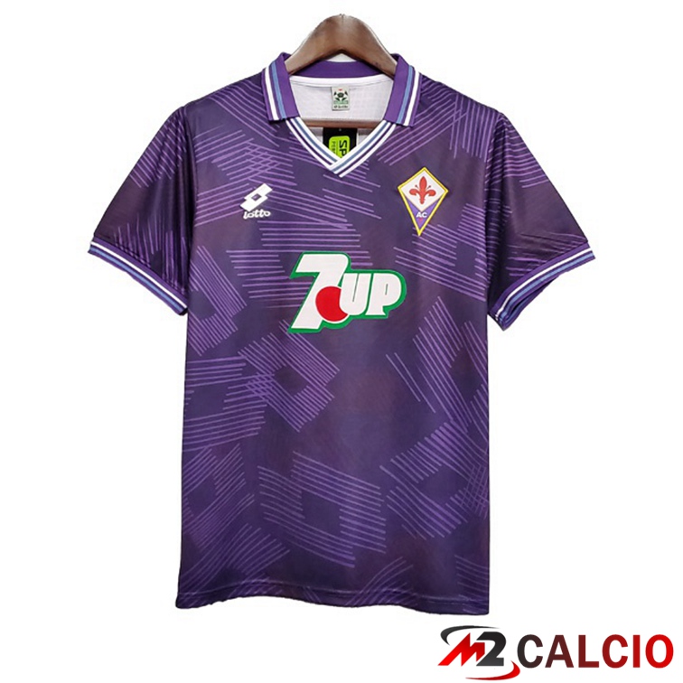 Maglie Calcio ACF Fiorentina Retro Prima Viola 1992-1993