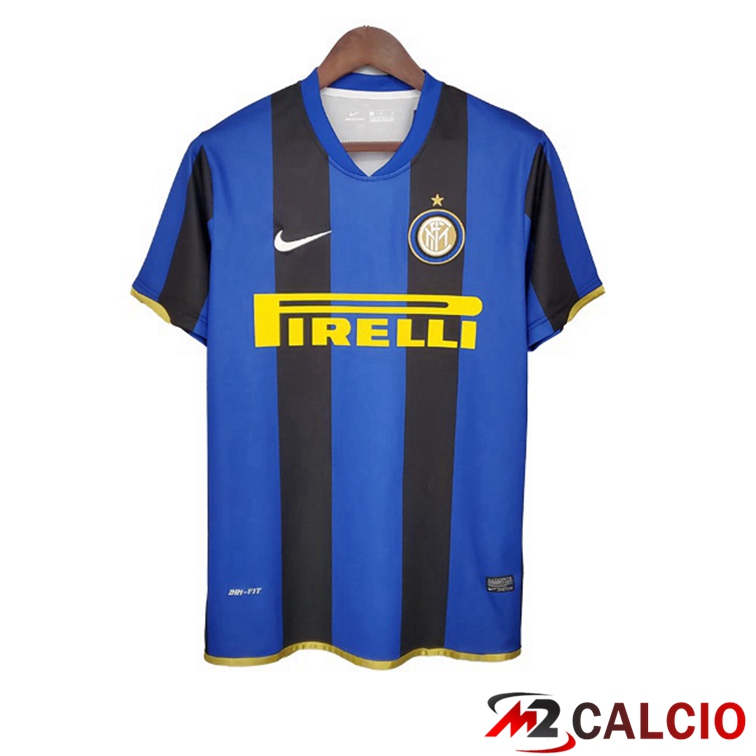 Maglie Calcio Inter Milan Retro Prima Blu 2008-2009