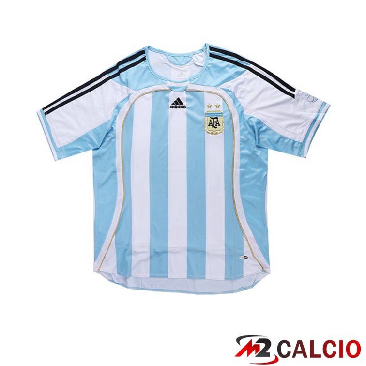 Maglie Calcio Coppa del Mondo Argentina Retro Prima Blu 2006