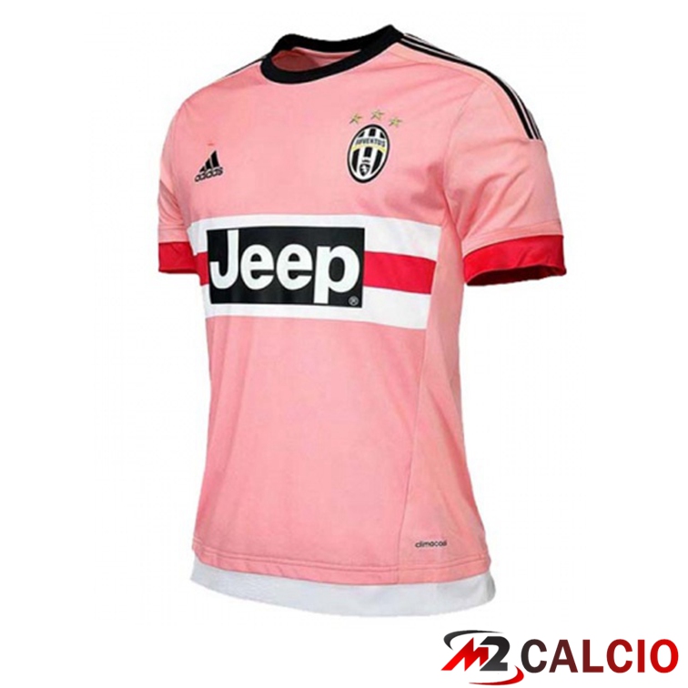 Maglie Calcio Juventus Retro Seconda Rosa 2015-2016