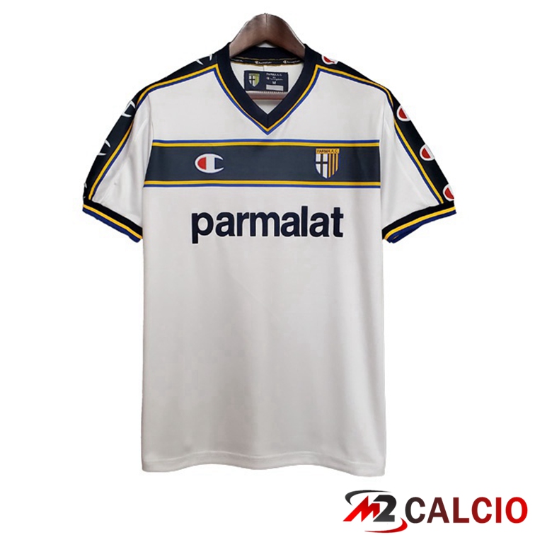 Maglie Calcio Parma Calcio Retro Seconda Bianco 1995-1997