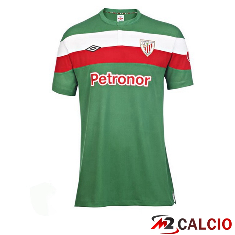 Maglie Calcio Athletic Bilbao Retro Seconda Verde 2011-2012
