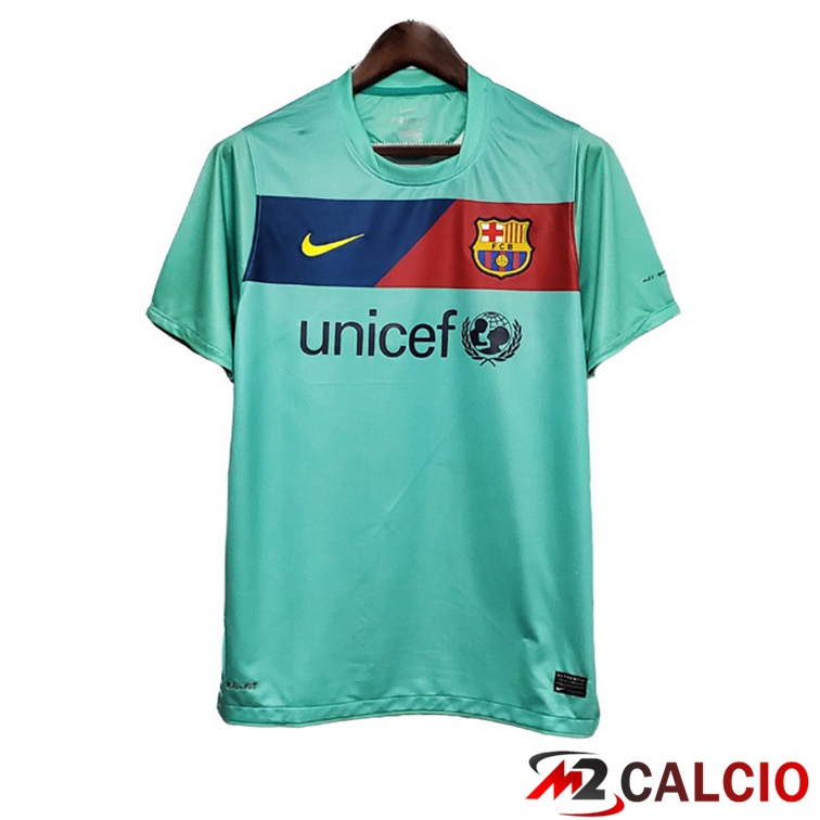 Maglie Calcio FC Barcellona Retro Seconda Blu 2010-2011