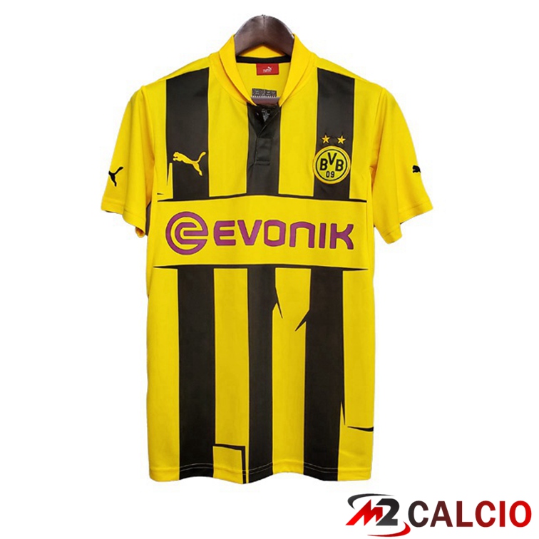 Maglie Calcio Dortmund Retro Prima Giallo 2012-2013