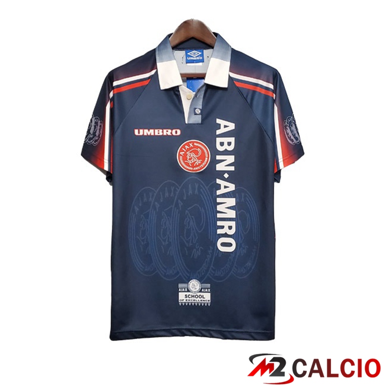 Maglie Calcio AFC Ajax Retro Seconda Blu 1997-1998