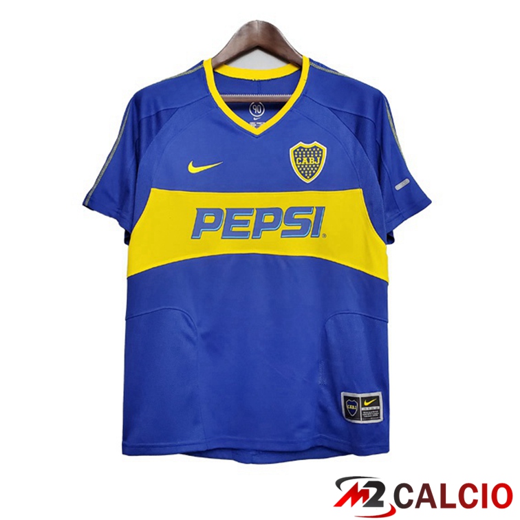 Maglie Calcio Boca Juniors Retro Prima Blu 2003-2004