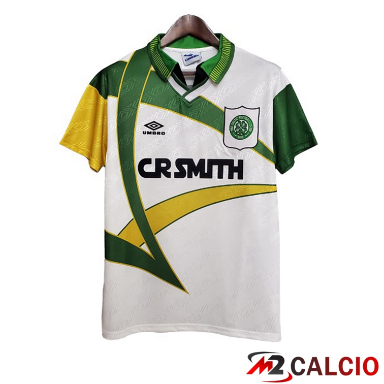 Maglie Calcio Celtic FC Retro Prima Bianco 1993-1995
