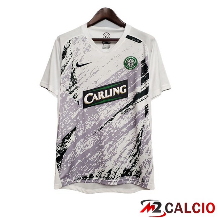 Maglie Calcio Celtic FC Retro Seconda Bianco 2007-2008