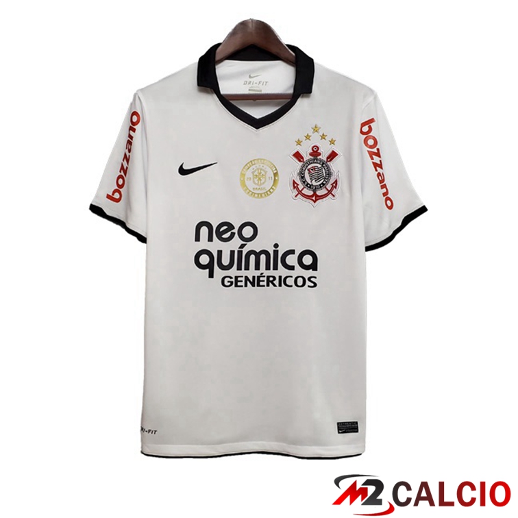 Maglie Calcio Corinthians Retro Prima Bianco 2012