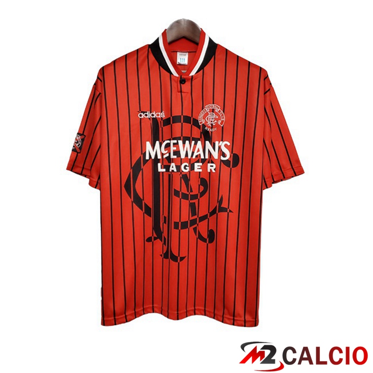 Maglie Calcio Rangers FC Retro Seconda Rosso 1994-1995