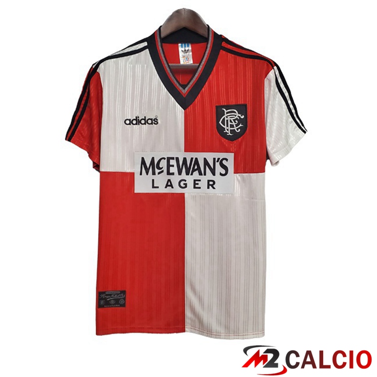 Maglie Calcio Rangers FC Retro Seconda Rosso 1995-1996