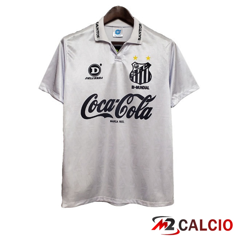 Maglie Calcio Santos FC Retro Prima Bianco 1993