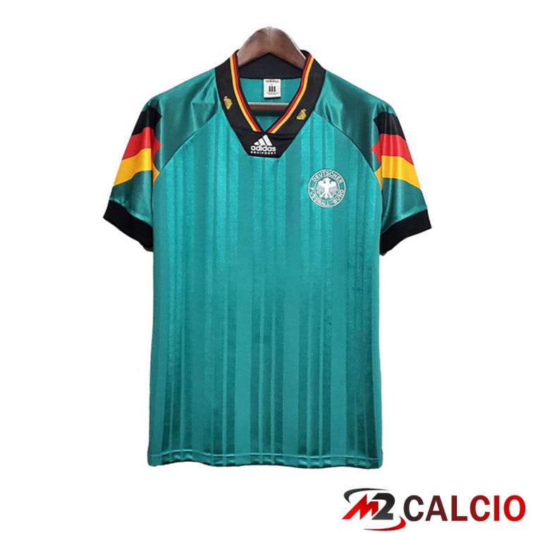 Maglie Calcio Germania Retro Seconda Verde 1992