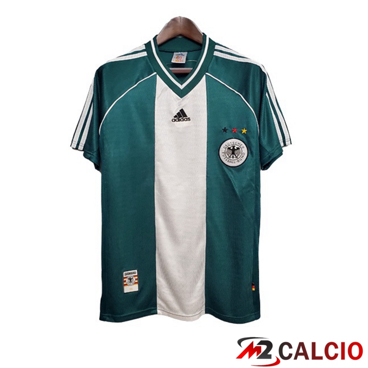 Maglie Calcio Germania Retro Seconda Verde 1998