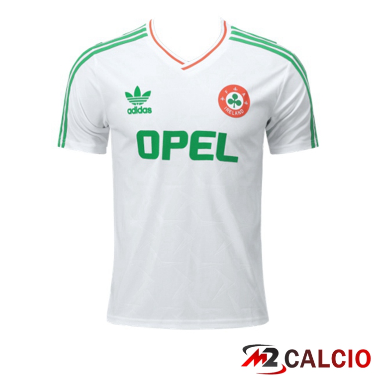 Maglie Calcio Irlanda Retro Seconda Bianco 1990