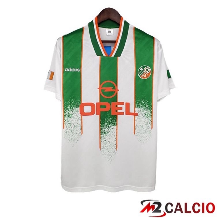 Maglie Calcio Irlanda Retro Seconda Bianco 1994