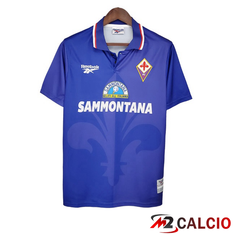 Maglie Calcio ACF Fiorentina Retro Prima Blu 1995-1996