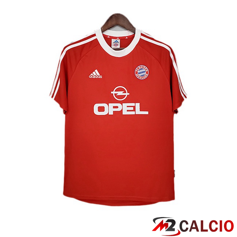 Maglie Calcio Bayern Monaco Retro Prima Rosso 2000-2001