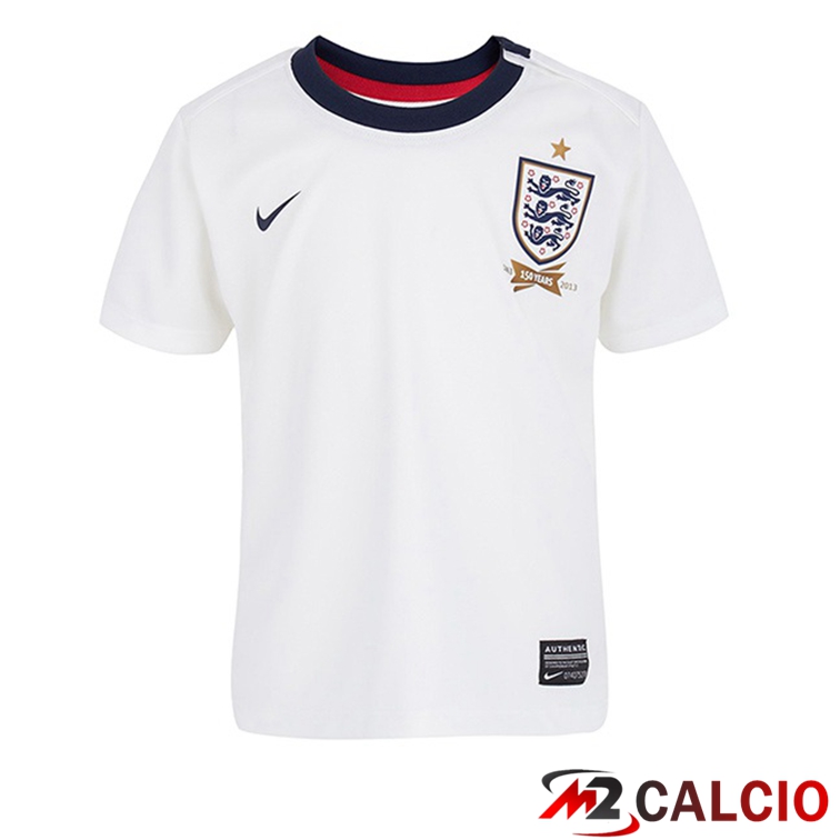 Maglie Calcio Inghilterra Retro Retro Prima Bianco 2013