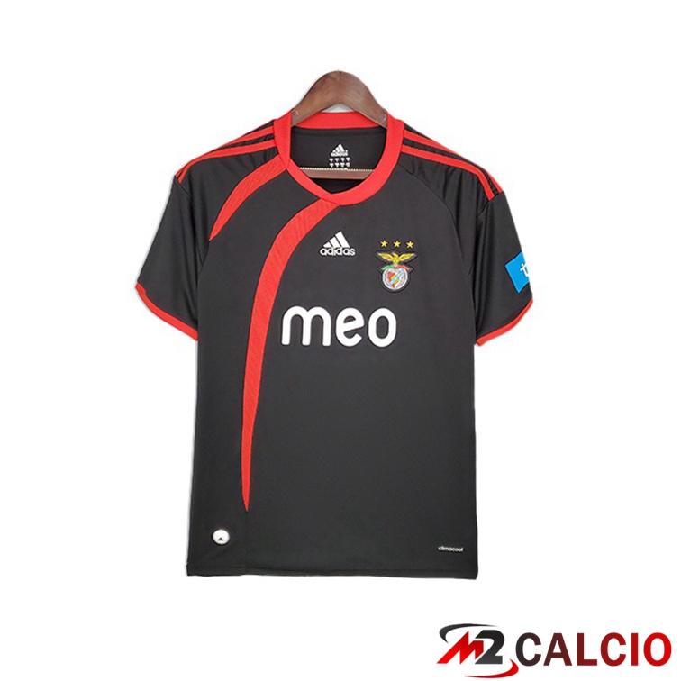 Maglie Calcio S.L Benfica Retro Seconda Nero 2009-2010