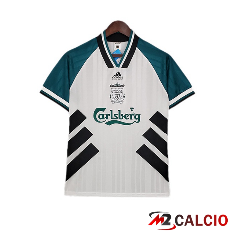 Maglie Calcio FC Liverpool Retro Seconda Bianco 1993-1995