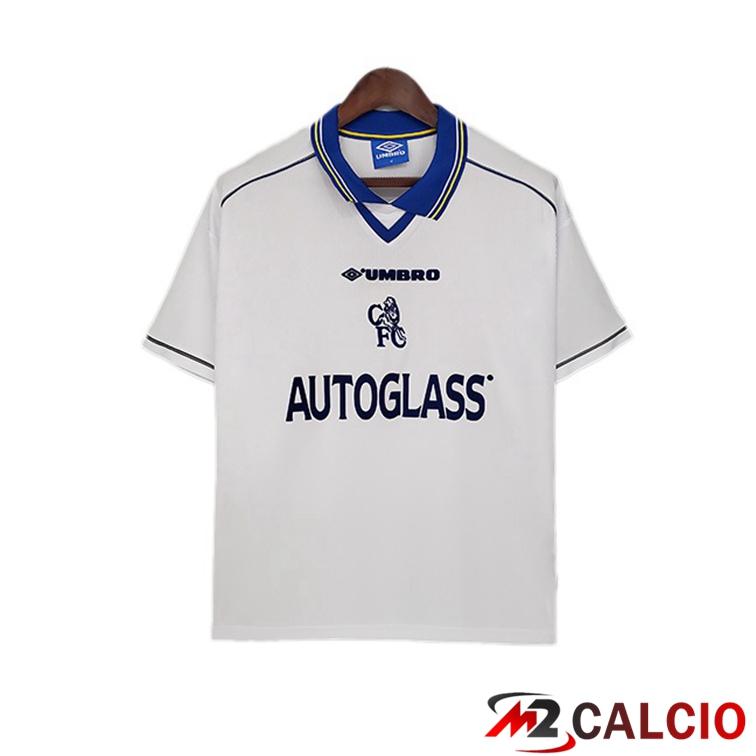 Maglie Calcio FC Chelsea Retro Seconda Bianco 1998-2000