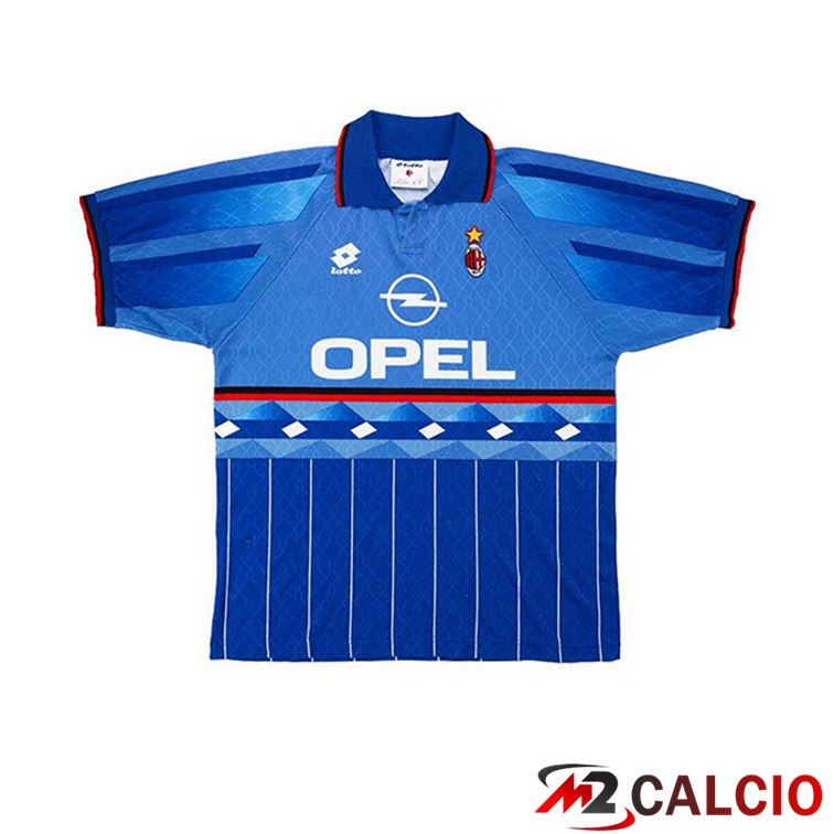 Maglie Calcio AC Milan Quatrieme Retro Blu 1995-1996