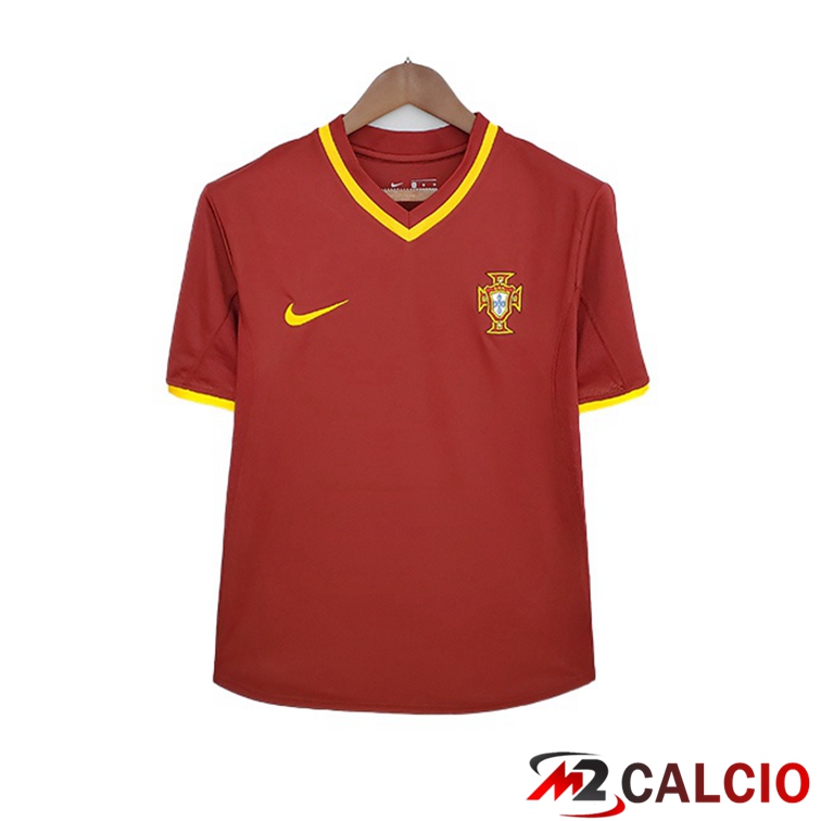 Maglia Portogallo Retro Prima Rosso 2000