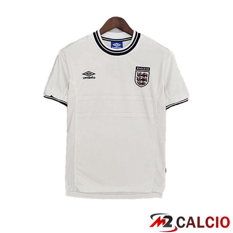 Maglia Inghilterra Retro Prima Bianco 2000
