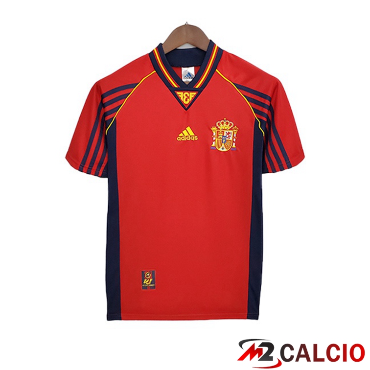 Maglia Spagna Retro Prima Rosso 1998