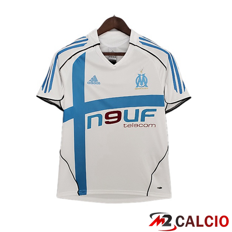 Maglia Marsiglia OM Retro Prima Bianco 2005-2006