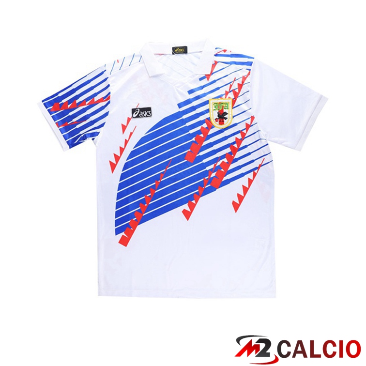 Maglie Calcio Coppa del Mondo Giappone Retro Seconda Bianco 1994