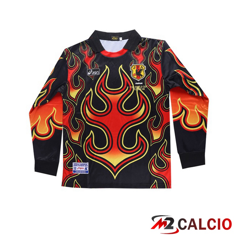 Maglie Calcio Coppa del Mondo Giappone Goalkeeper Retro Nero 1998