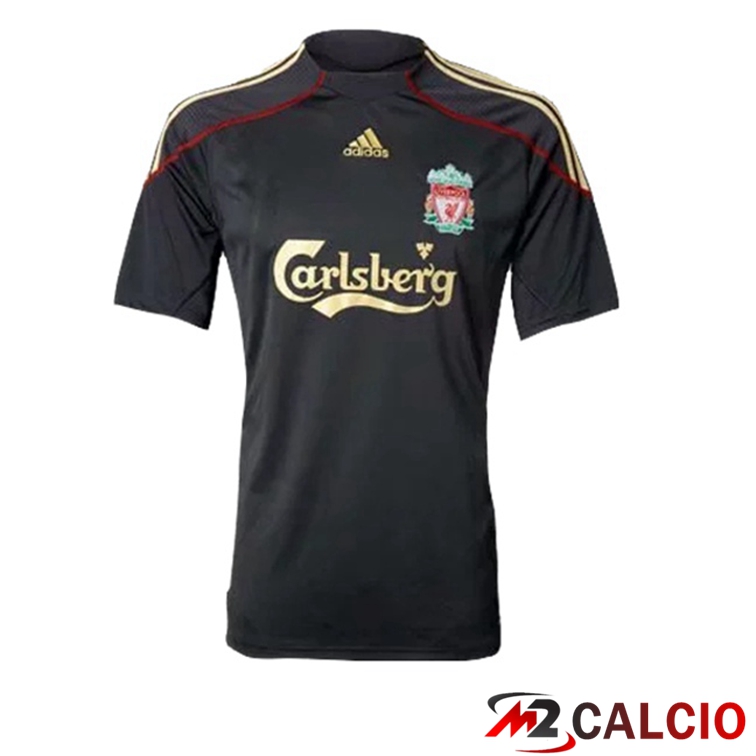 Maglie Calcio FC Liverpool Retro Seconda Nero 2009-2010