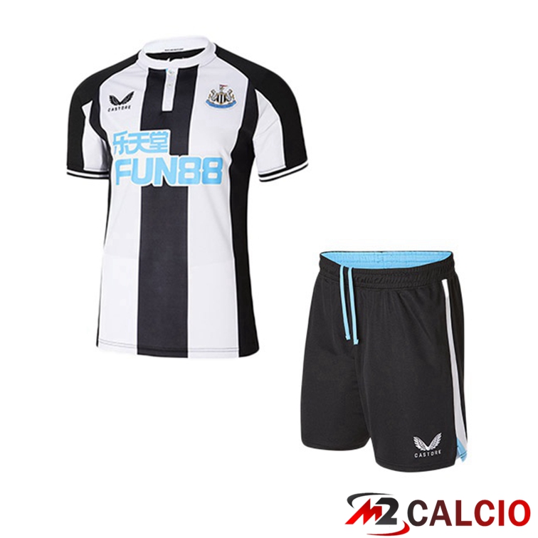 Maglia Newcastle United Bambino Prima Nero/Bianco 2021/22