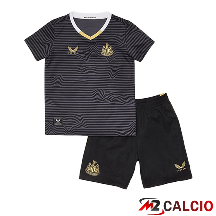 Maglia Newcastle United Bambino Seconda Nero 2021/22