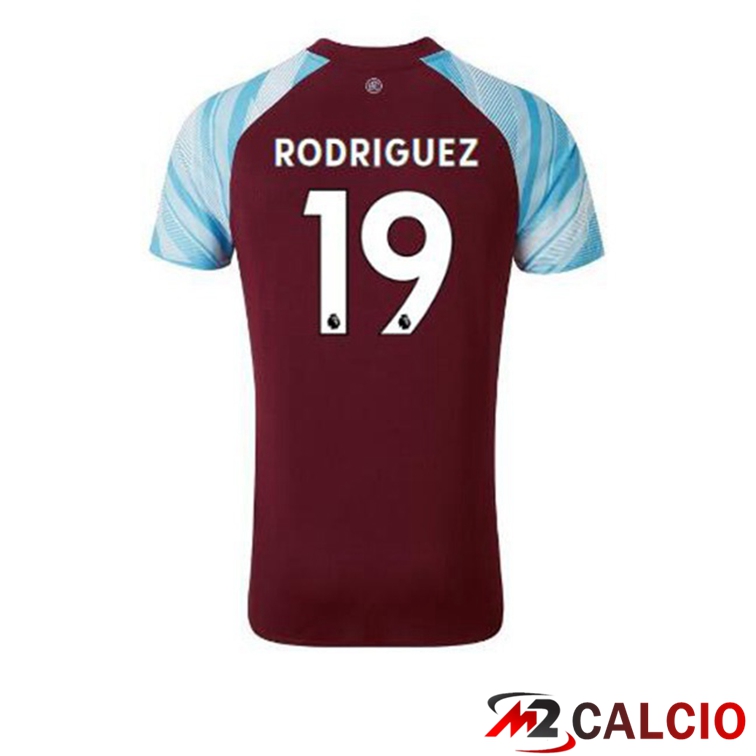 Maglia Burnley (RODRIGUEZ 19) Prima Marron 2021/22