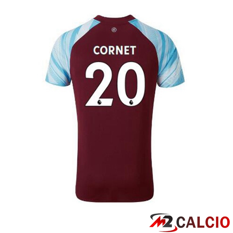 Maglia Burnley (CORNET 20) Prima Marron 2021/22