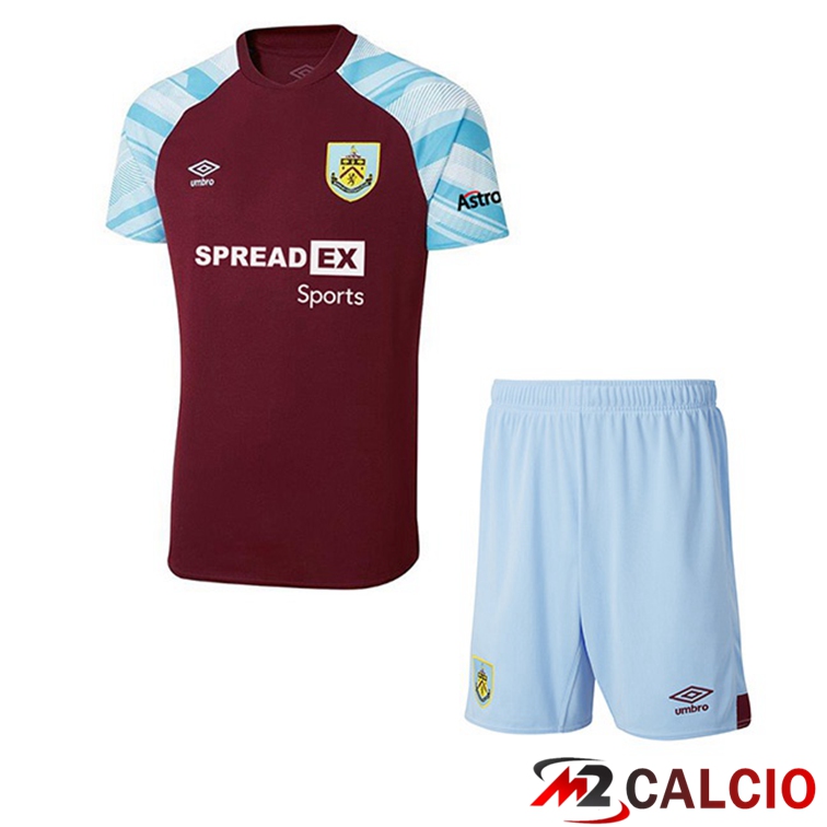 Maglia Burnley Bambino Prima Marron 2021/22