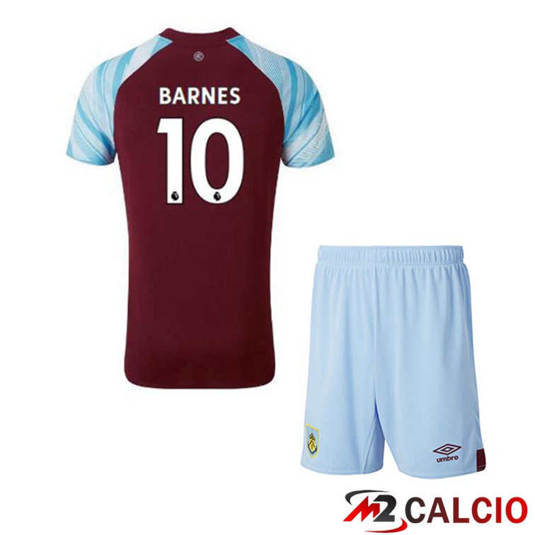 Maglia Burnley (BARNES 10) Bambino Prima Marron 2021/22