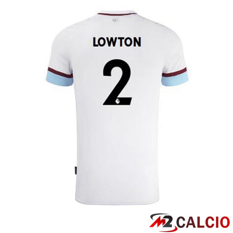 Maglia Burnley (LOWTON 2) Seconda Bianco Marron 2021/22