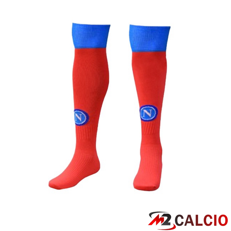 Calzettoni Da Calcio SSC Napoli Quattro Rosso 2021/2022